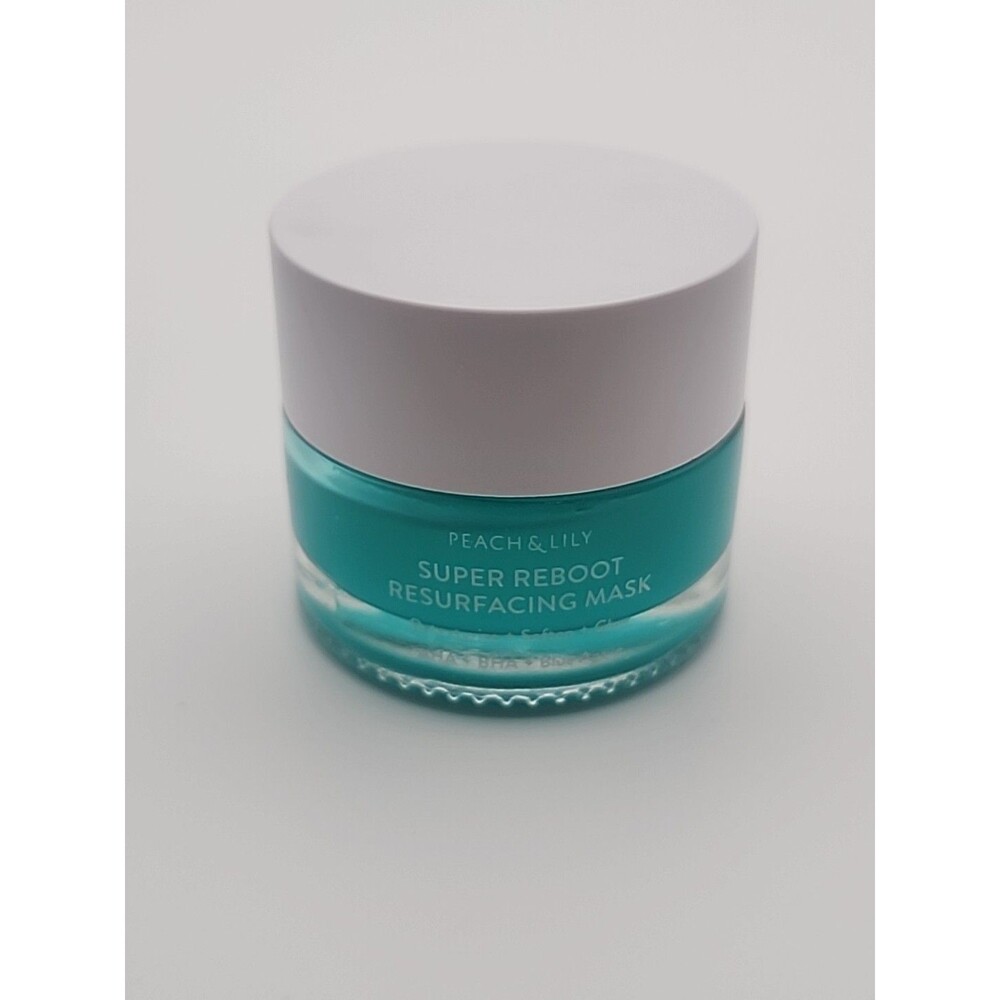 Peach & Lily Super Reboot Resurfacing Face Mask 0.67fl.oz /20mL Travel Size NEW